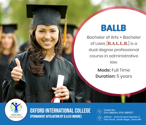 BA LLB Oxford International College